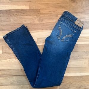 Hollister Low Rise Bootcut Medium Blue Wash Denim Jeans Women’s 3R